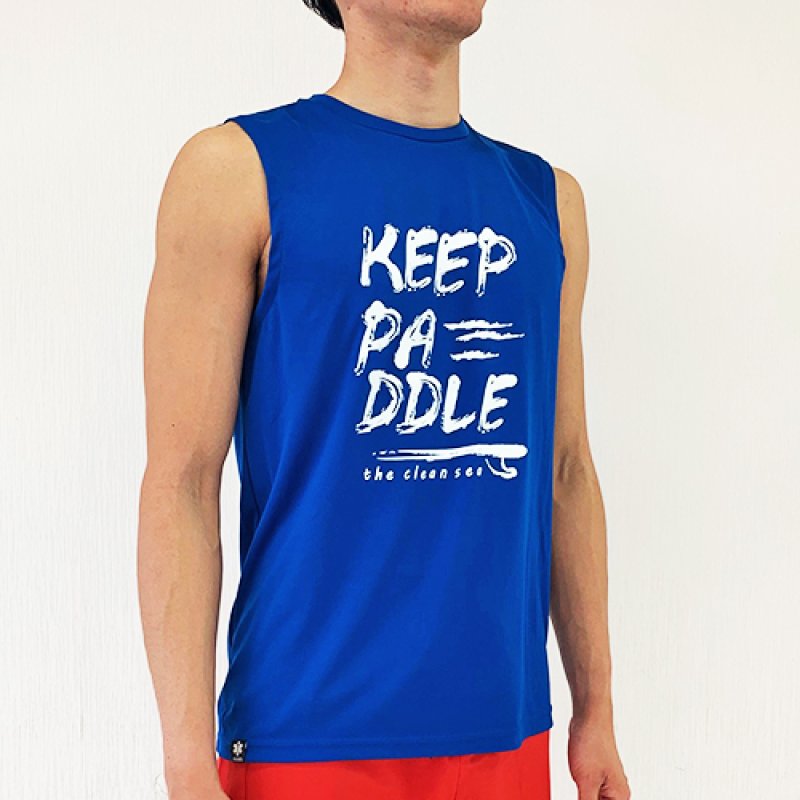 画像3: ライフセーバー園田俊プロデュース「KEEP PADDLE」ドライタンクトップ (3)