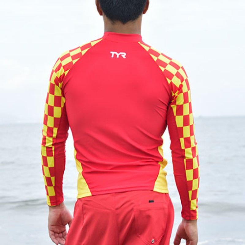 画像8: TYR×GUARDコラボレーション / 長袖ラッシュガード(TUGRD-18S) (8)