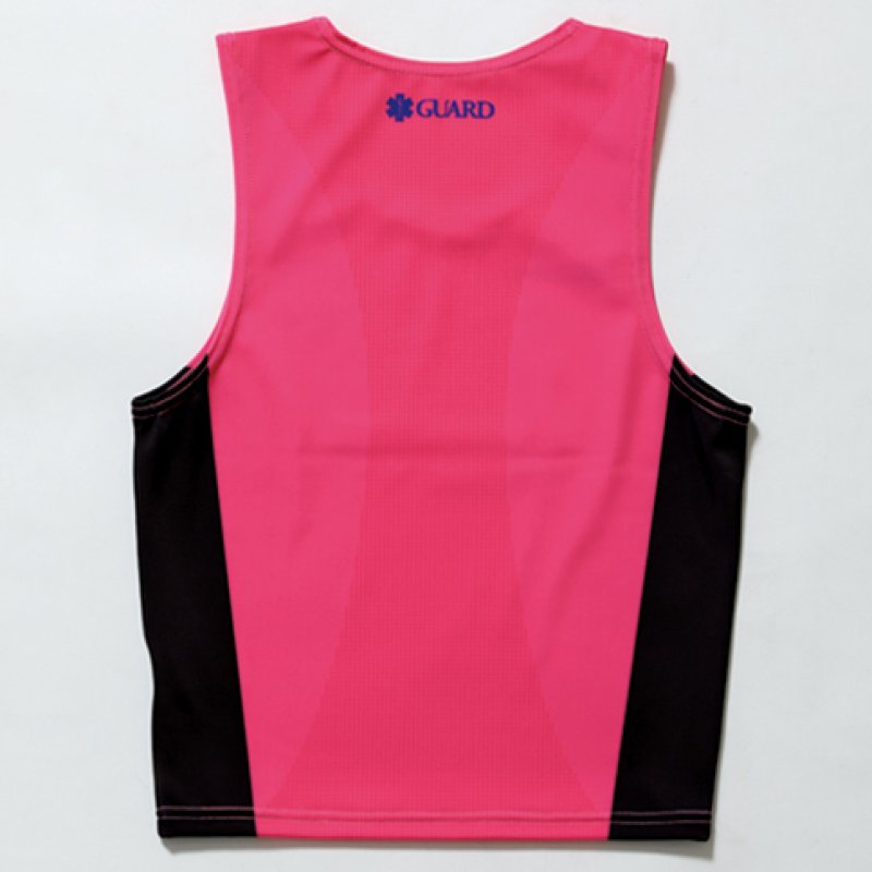 画像3: 【ネコポス対象商品】【WEB限定 特別価格】2014年型 (名入れ無) JLA指定タンクラッシュ (XSサイズのみ) / ピンク ラッシュベスト (3)