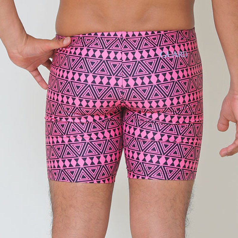 画像5: 【アウトレット】【ブラックSサイズ】TYR メンズ練習用競泳水着 園田モデル トライバル｜GUARD限定デザイン ジャマータイプ (5)