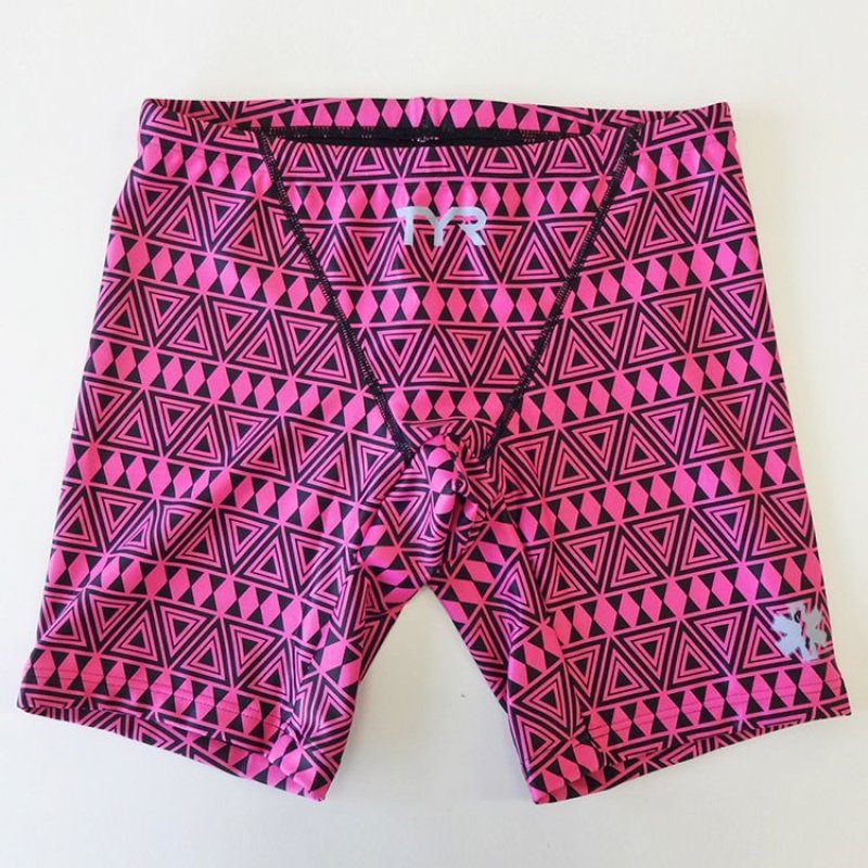 画像2: 【アウトレット】【ブラックSサイズ】TYR メンズ練習用競泳水着 園田モデル トライバル｜GUARD限定デザイン ジャマータイプ (2)