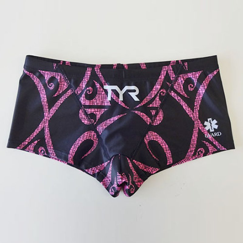 美品【TYR】 Sサイズ 競泳水着 競パン ストライプ TYR ライフセーバー 競パン 競泳水着 Sサイズ ライフガード