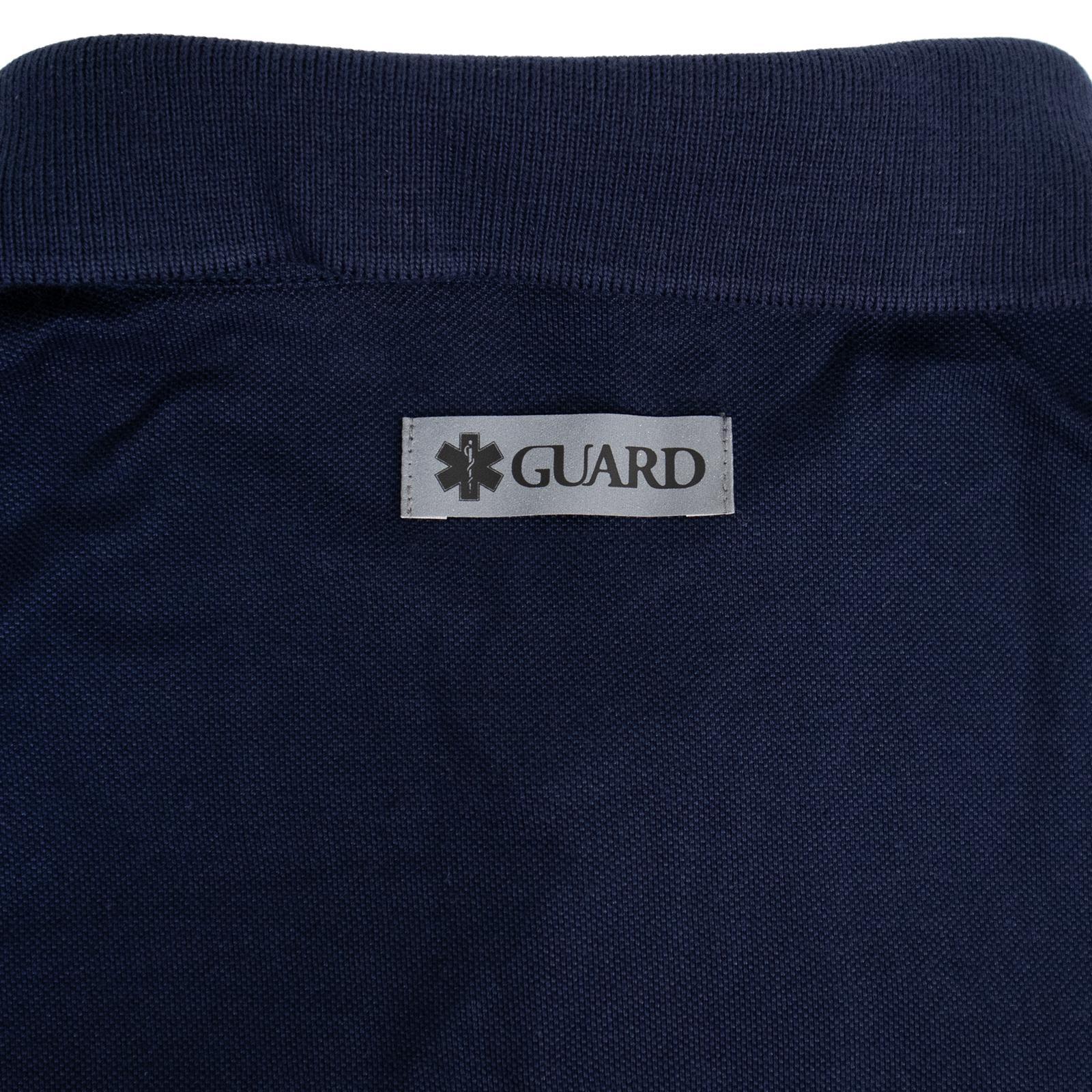 GUARD×SY32 メンズ ポロシャツ 後襟ぐりにGUARDネームタグ付き