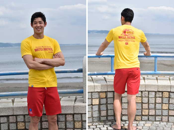 guard ガード　WATER PATROLデザイン ドライＴシャツ　軽くて涼しいTシャツ