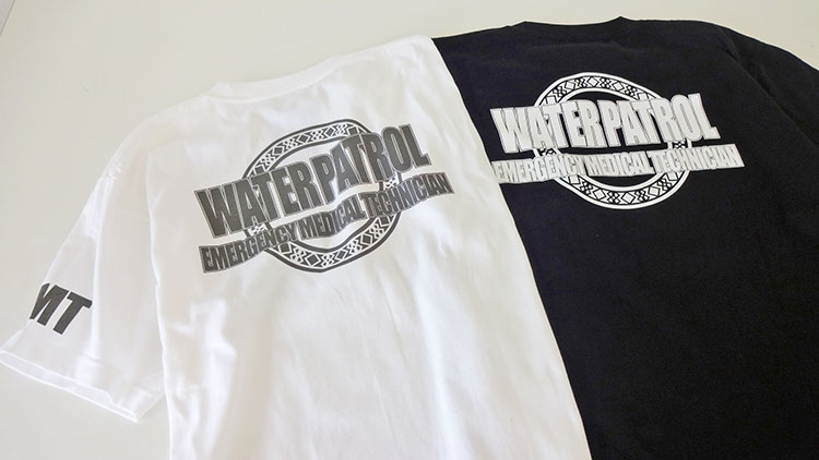 GUARD 綿100%Tシャツ EMT WATERPATROL