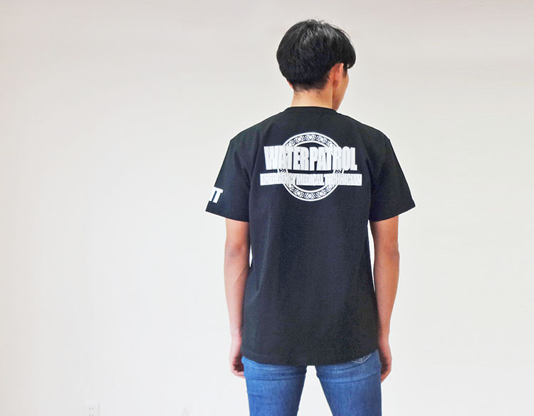 ヘビーウェイトな綿100％Tシャツ-人気のwater patrolデザイン