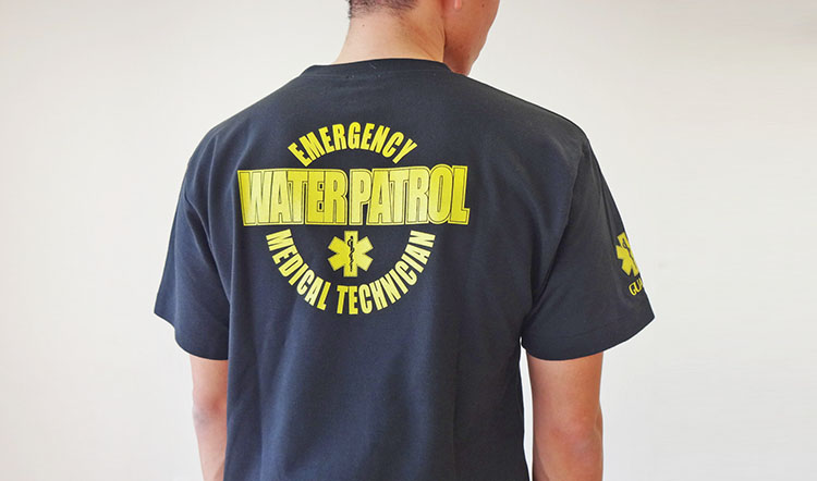 GUARD WATER PATROL ハニカムメッシュＴシャツ