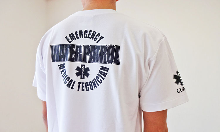 GUARD WATER PATROL ハニカムメッシュＴシャツ