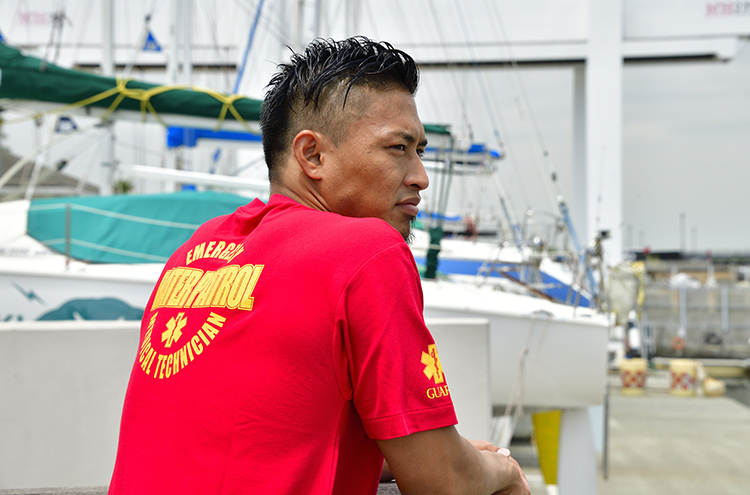 GUARD WATER PATROL ハニカムメッシュＴシャツ