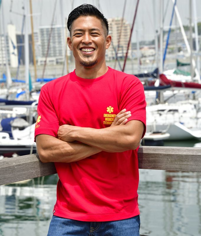 GUARD WATER PATROL ハニカムメッシュＴシャツ