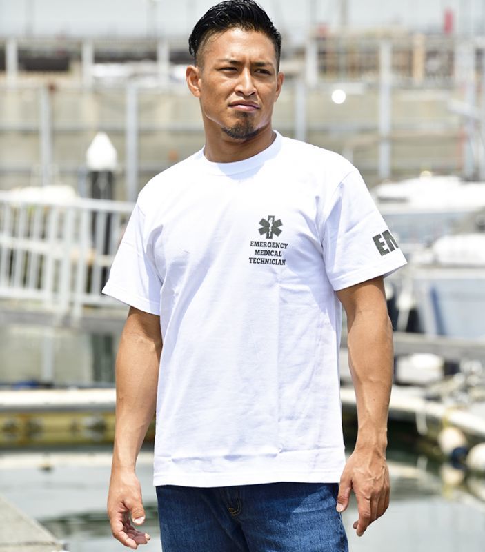 GUARD 綿100%Tシャツ EMT WATERPATROL