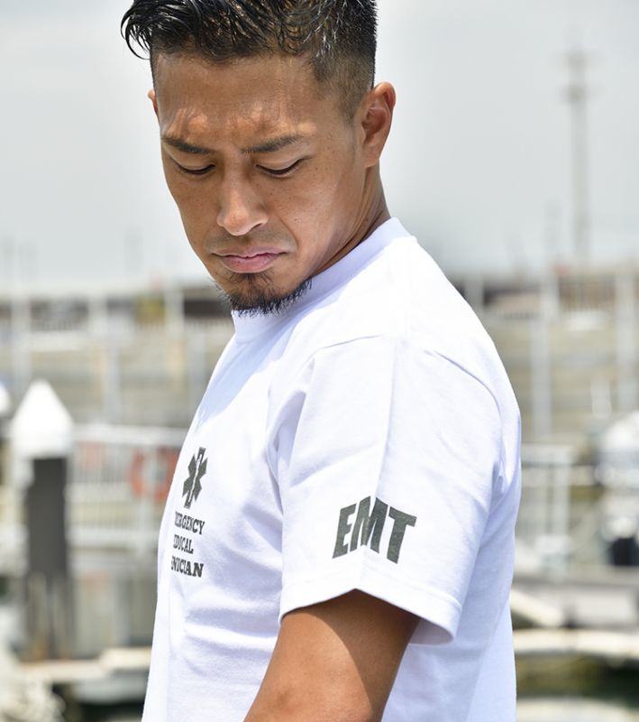 GUARD 綿100%Tシャツ EMT WATERPATROL