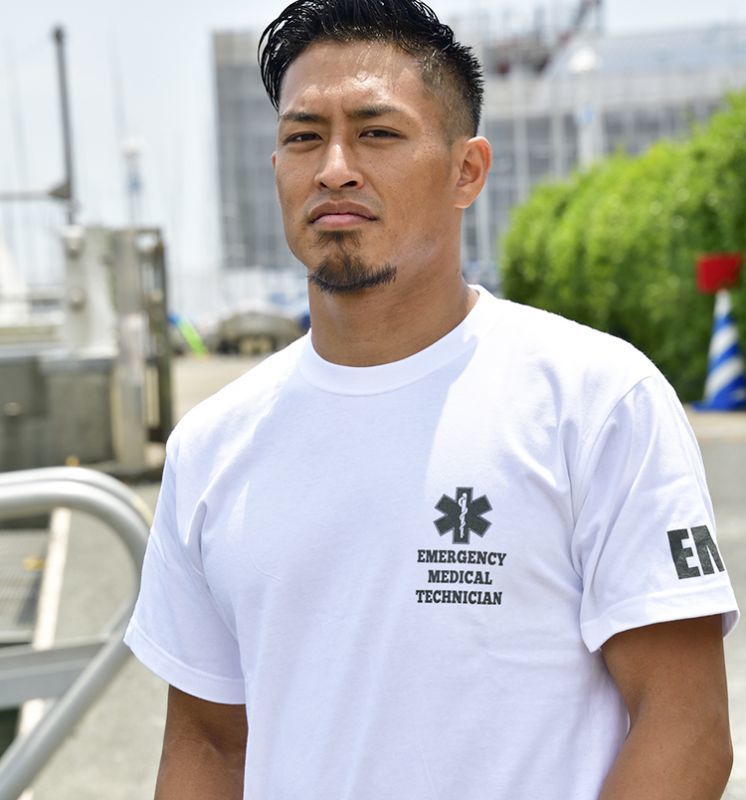 GUARD 綿100%Tシャツ EMT WATERPATROL