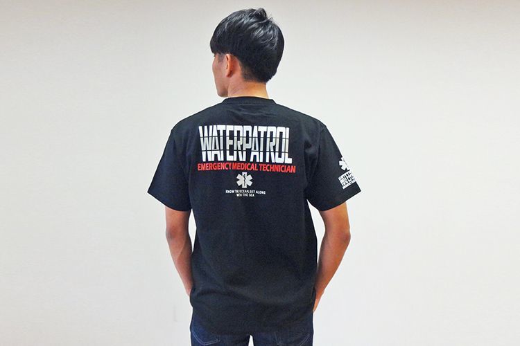 GUARD 綿100%Tシャツ WATER PATROL