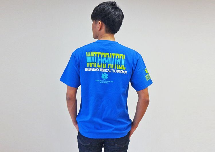 GUARD 綿100%Tシャツ WATER PATROL