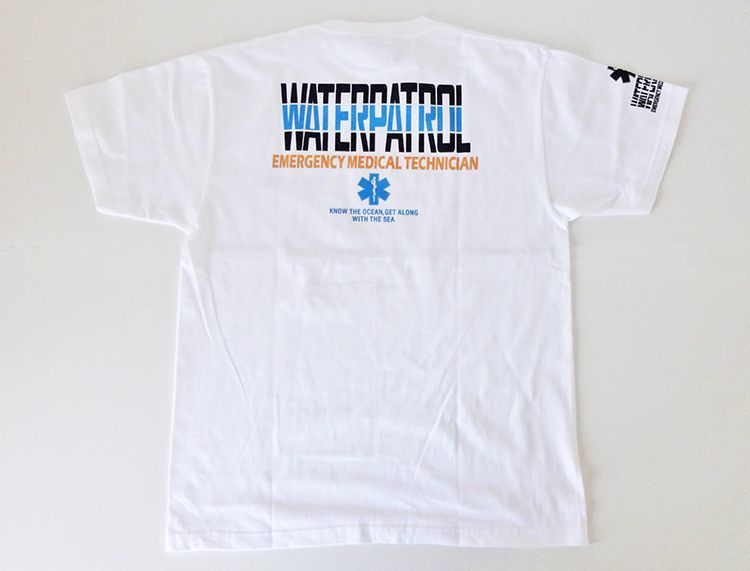 GUARD 綿100%Tシャツ WATER PATROL