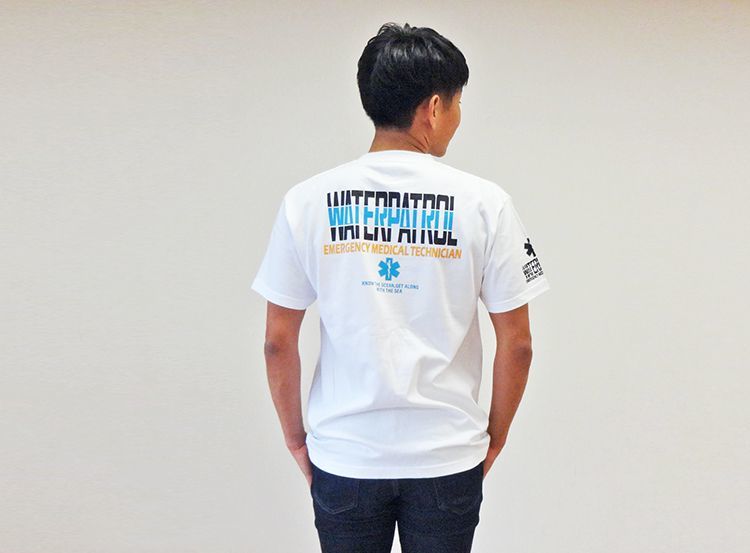 GUARD 綿100%Tシャツ WATER PATROL