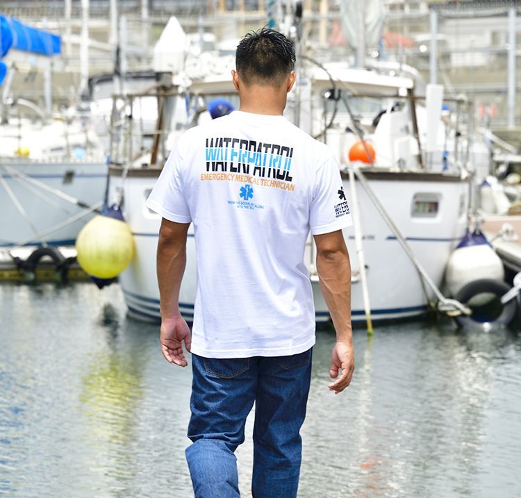 GUARD 綿100%Tシャツ WATER PATROL