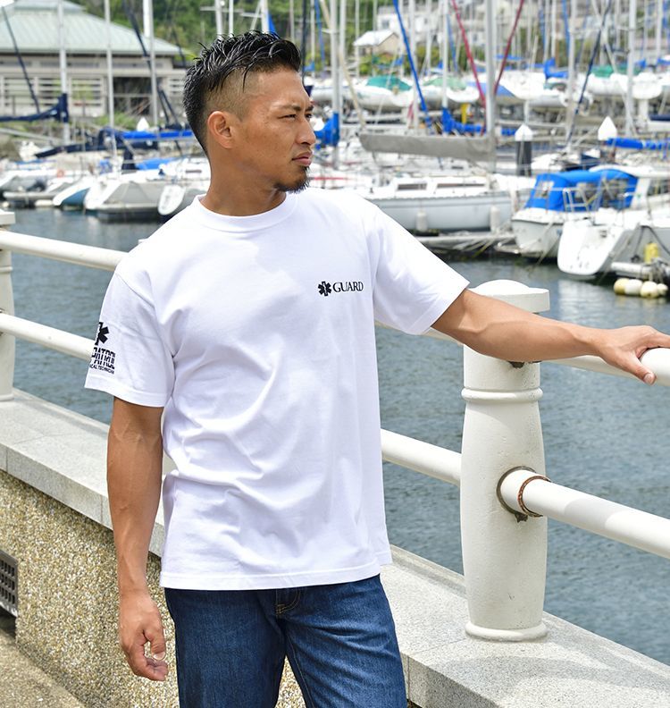 GUARD 綿100%Tシャツ WATER PATROL