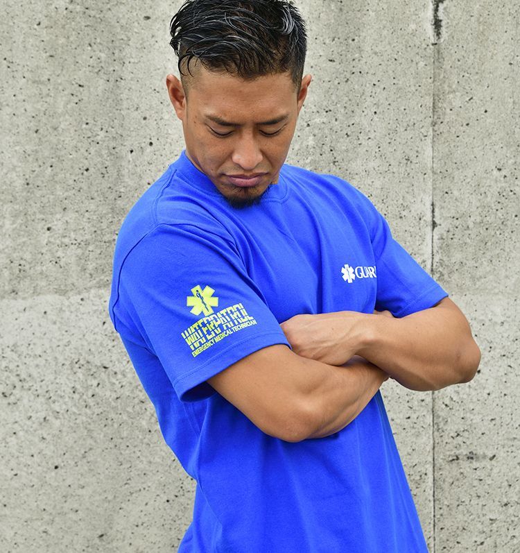 GUARD 綿100%Tシャツ WATER PATROL