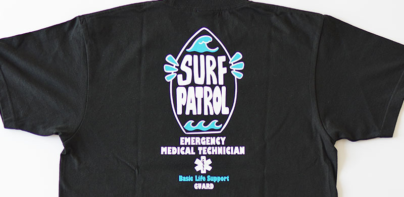 【GUARD 綿100% Tシャツ EMT WATERPATROLデザイン】