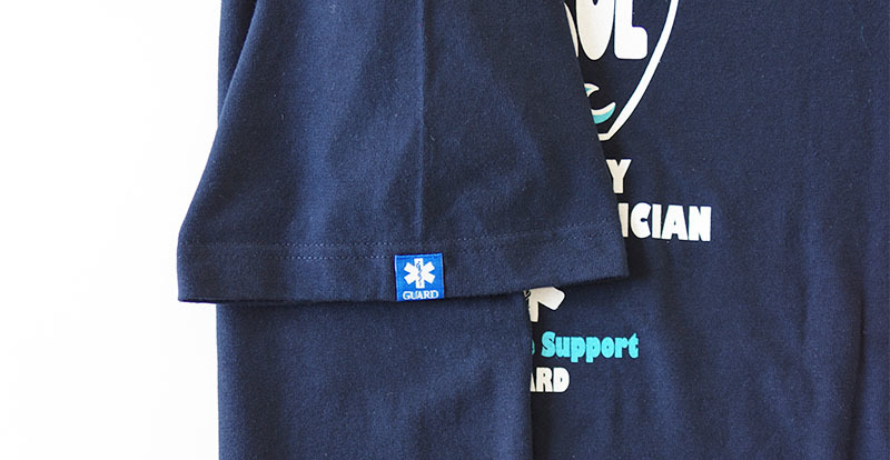 【GUARD 綿100% Tシャツ EMT WATERPATROLデザイン】
