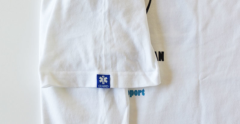 【GUARD 綿100% Tシャツ EMT WATERPATROLデザイン】