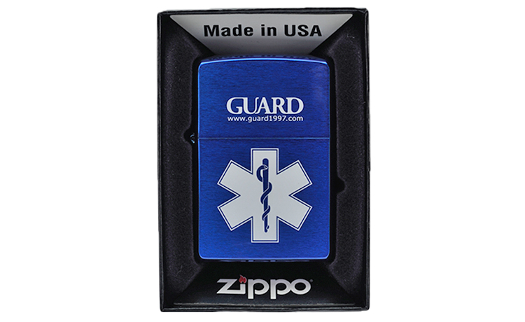 スターオブライフ ZIPPO　ブルー化粧箱