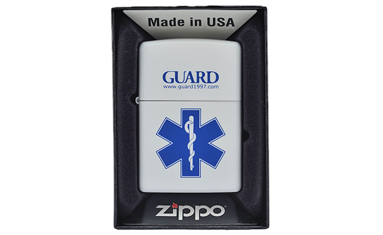 スターオブライフ ZIPPO　ホワイト　化粧箱