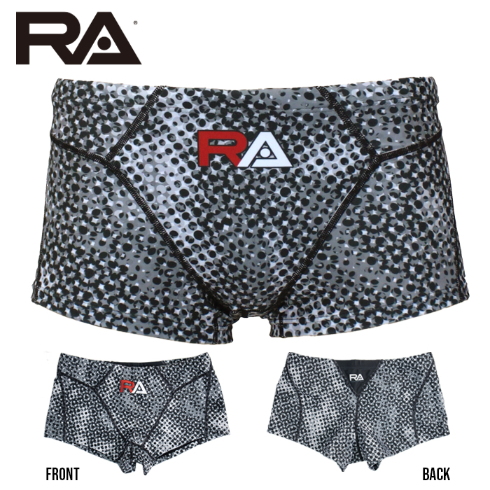 RA メンズ練習用競泳水着 ボックス型 - RA124-BSUNY