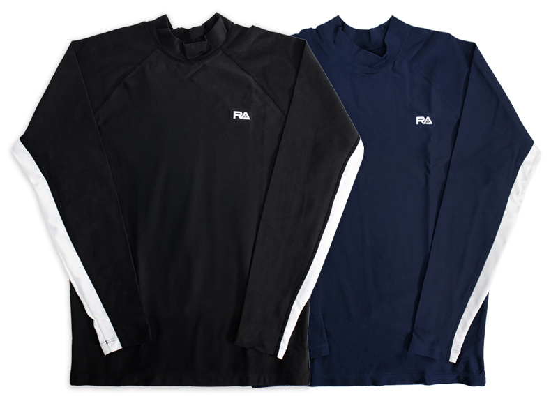 RA(アールエー) / 長袖 ラッシュガード メンズ カバーアップシャツ RA124-TMSHT ブラック ネイビー