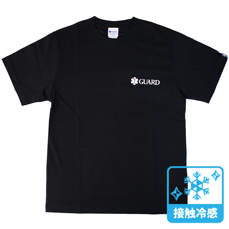 GUARD ドライ接触冷感Tシャツ — DRY × 冷感 × シティウェア / 蓄光
