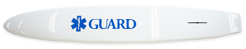 GUARD レーシングマリブボード　背面