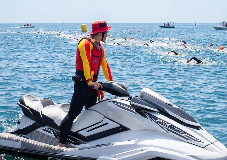 GUARD インパクトベスト 実用シーン