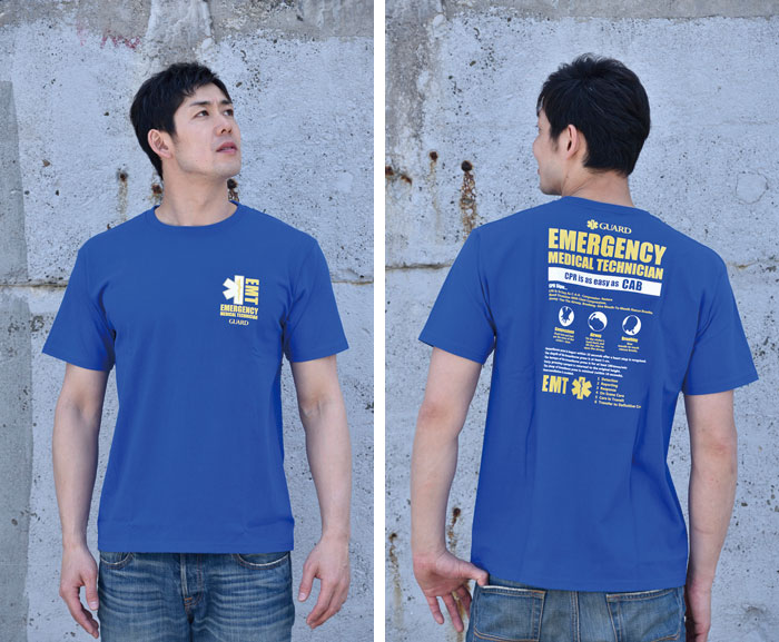 スターオブライフのTシャツ　EMT　S-206　介護タクシーユニフォーム