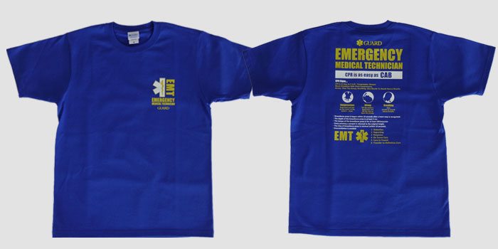 スターオブライフのTシャツ　EMT　S-206　介護タクシーユニフォーム