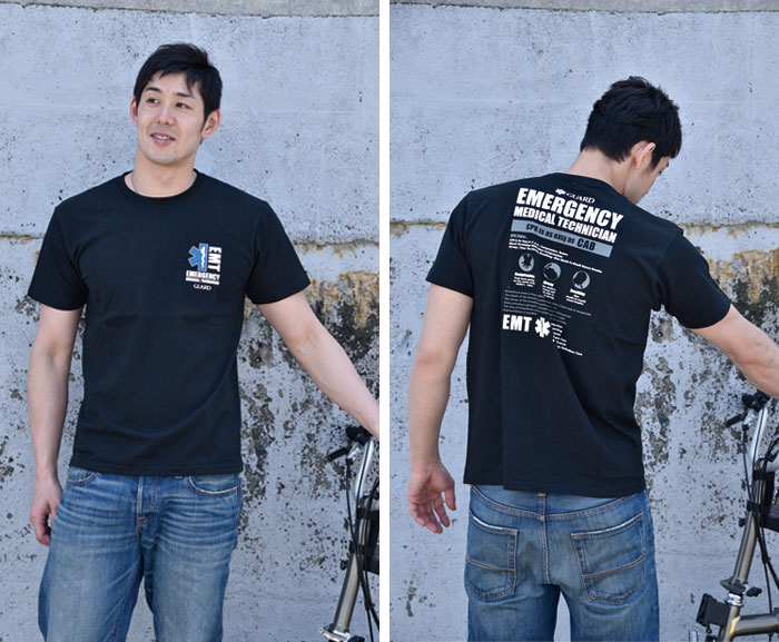 スターオブライフのTシャツ　EMT　S-206　介護タクシーユニフォーム