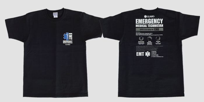 スターオブライフのTシャツ　EMT　S-206　介護タクシーユニフォーム