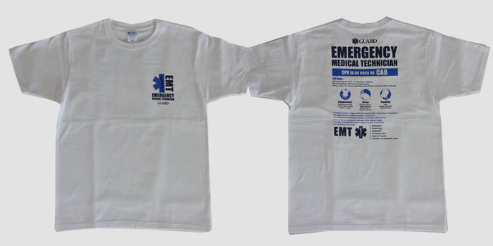 スターオブライフのTシャツ　EMT　S-206　介護タクシーユニフォーム